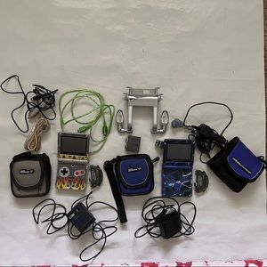 Super Gamer Bundle for 2 Nintendo Gameboy Advance SP lovers